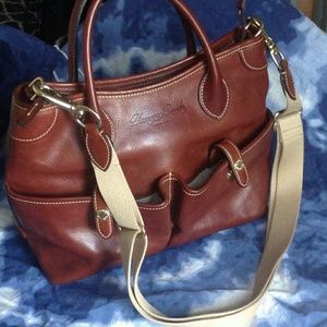 EUC Dooney & Burke top handle tote
